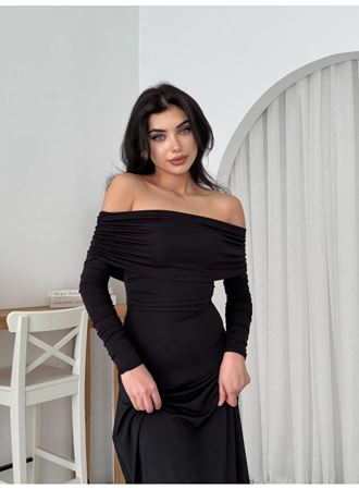 Uras Straplez Elbise