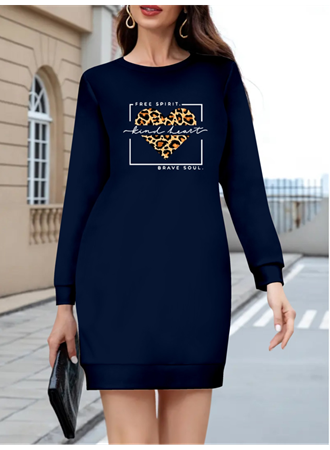 Kadın Uzun Kollu Bisiklet Yaka Desenli Viskon Iki Iplik Bluz