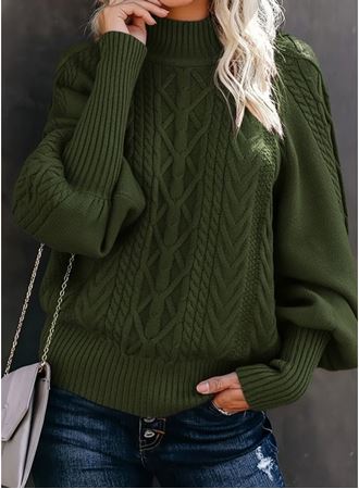 Kadın Uzun Kollu Balıkçı Yaka Triko Kazak