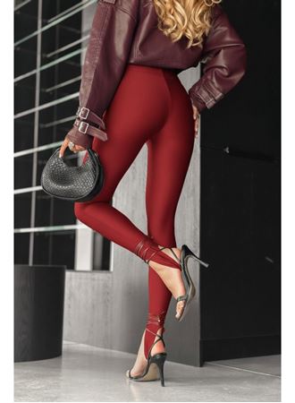 Kadın Yüksek Bel Topuk Altından Geçmeli Dalgıç Tayt