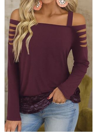 Kadın Uzun Lazer Kesik Detaylı Askılı Viskon Iki Iplik Bluz