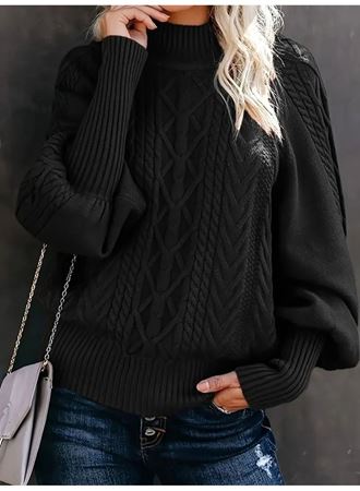 Kadın Uzun Kollu Balıkçı Yaka Triko Kazak