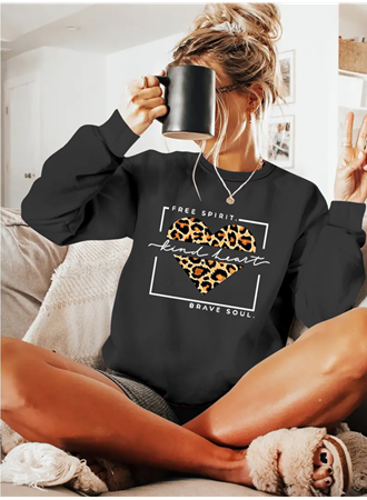 Kadın Uzun Kollu Bisiklet Yaka Desenli Viskon Iki Iplik Bluz