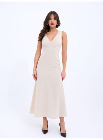 7124 ELBİSE-BEJ