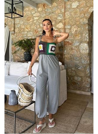 Jasmin Süzüneli Keten Tulum 1280-08