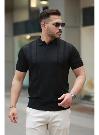 Erkek Hemşire Yaka Kısa Kollu Tişört