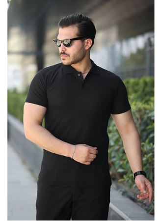 Erkek Kısa Kollu Yakalı Tişört