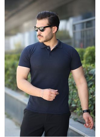 Erkek Kısa Kollu Yakalı Tişört