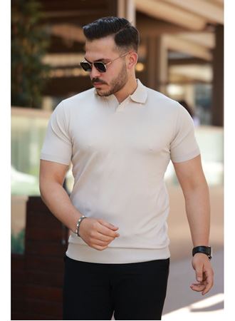 Erkek Hemşire Yaka Kısa Kollu Tişört