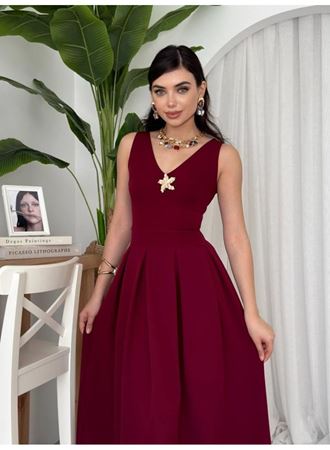 Late Yıldız Detaylı Elbise