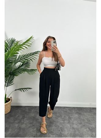 Kadın Yüksek Bel Hürrem Pantolon