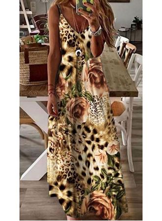 Kadın Suprem Kumaş Dijital Baskılı Elbise