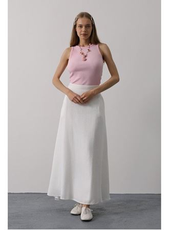 Keten Etek - Beyaz