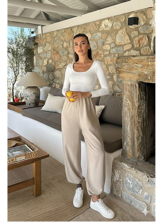 Jasmin Süzüneli Keten Tulum 1280-08