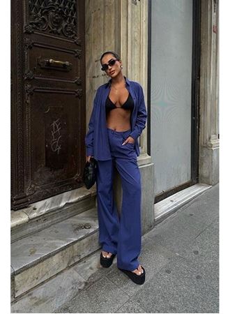 Larissa Çizgili Takım 9766 08