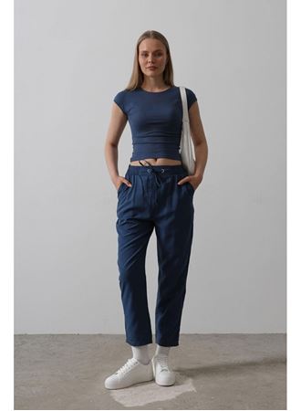 Pantolon - İndigo