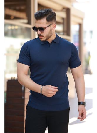 Erkek Hemşire Yaka Kısa Kollu Tişört