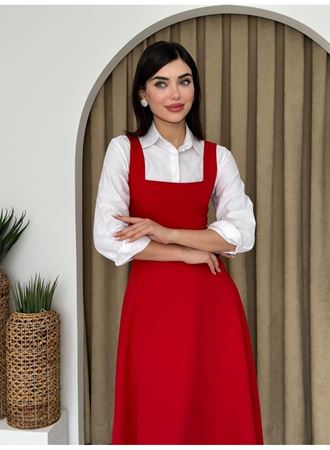 Neapolitan Askılı Elbise