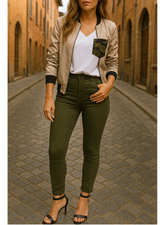 Gabardin Kumaş Yüksek Bel Pantolon 90 Cm 4XLbel40cm