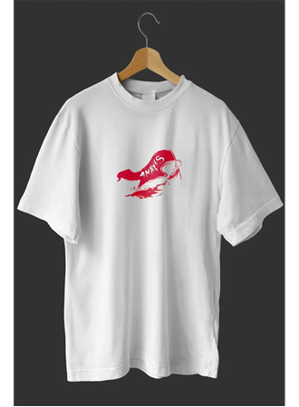 1 Mayıs Emekçilerimiz İçin Özel Tasarım 1 Mayıs Baskılı T-shirt - Beyaz