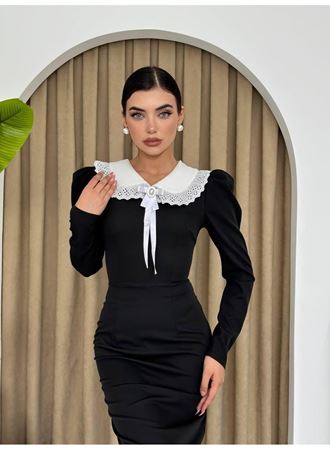 Coventry Yakalı Elbise