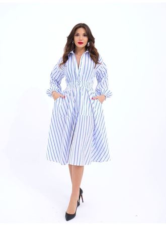 6813 ELBİSE-BALTİMORE ÇİZGİLİ