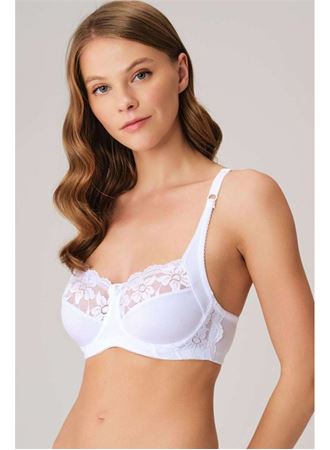 Balenli Desteksiz Dolgusuz Toparlayıcı Günlük Klasik Dantelli Küçültücü Sütyen
