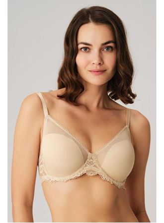 Balenli Desteksiz Dolgusuz Toparlayıcı Dantelli Küçültücü Sütyen