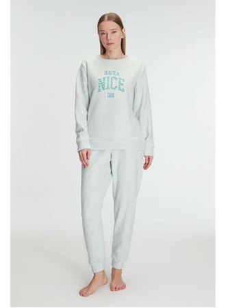 Uzun Kol Polar Pijama Takımı