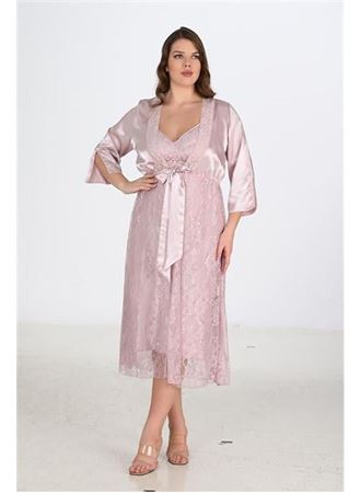 2'li Pudra Sabahlık Takımı Bigsize 6220