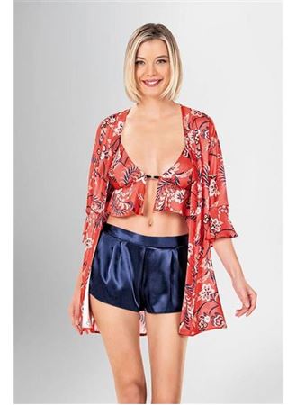 3'lü Şort Takımı Desenli