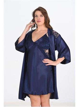 2'li Lacivert Sabahlık Takımı Bigsize 6208