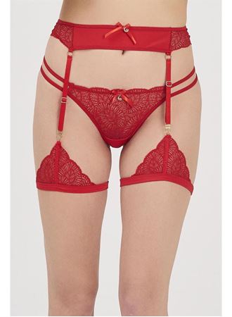 MOONLIGHT 3212 KIRMIZI JARTİYER TAKIM