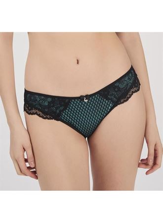 MOONLIGHT 3213 DANTEL DETAYLI YEŞİL SLİP