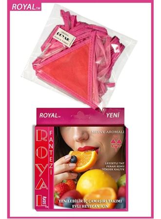 Fantezi Tüketilebilen Yenilebilir Tropikal Aromalı İç Çamaşırı Takımı