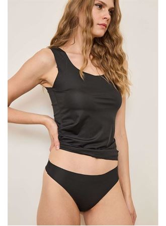 İz Yapmayan Siyah Lazer Kesim String