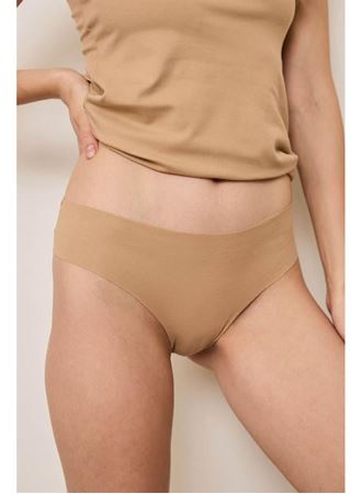 İz Yapmayan Ten Rengi Lazer Kesim Külot