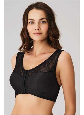 Balensiz Desteksiz Dolgusuz Geniş Askılı Toparlayıcı Önden Açılan Sırt Destekli Küçültücü Sütyen