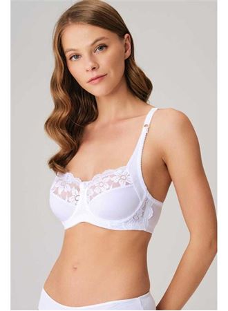 Balenli Desteksiz Dolgusuz Toparlayıcı Günlük Klasik Dantelli Küçültücü Sütyen