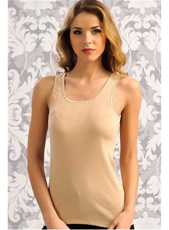 Kadın Pamuklu Geniş Askılı Atlet (8548)