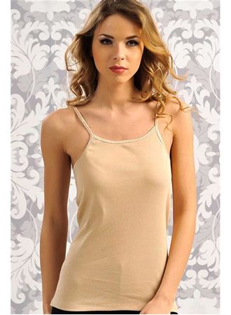 Kadın Pamuklu İp Askılı Atlet (8547)