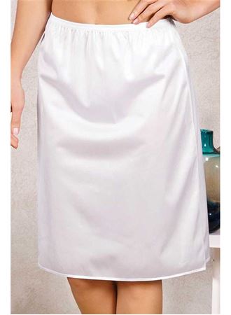 Kadın Polyamid Kumaşlı Diz Altı Uzun Etek Altı Jüpon (0616)