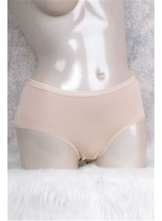 Kadın Pamuklu Orta Bel Geniş Bel Lastikli Slip (2677)