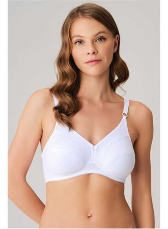 Kadın Pamuklu Balensiz Desteksiz Dolgusuz Toparlayıcı Küçültücü Sütyen (3714)