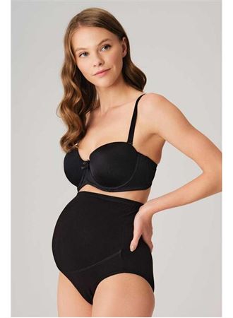 Kadın Pamuk ve Modal Kumaş Yüksek Bel Hamile Külodu (2588)