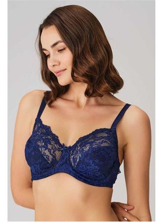 Kadın Balenli Desteksiz Dolgusuz Toparlayıcı Dantelli Küçültücü Sütyen (3698)