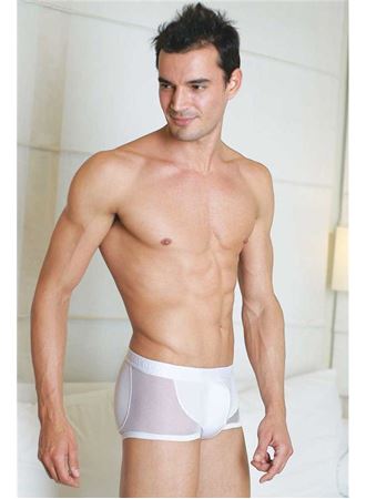 Erkek Modal Yan Fileli Kısa Paça Bokser (1705)