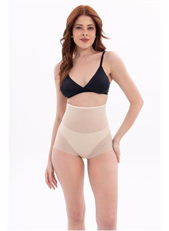 Ten MI EMAY 2706 Lazer Tül Toparlayıcı Slip Hayalet Korse