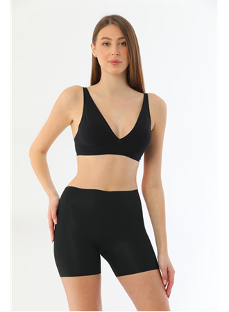 Siyah MI 2703 Lazer Kesim İz Yapmaz Hayalet Boxer