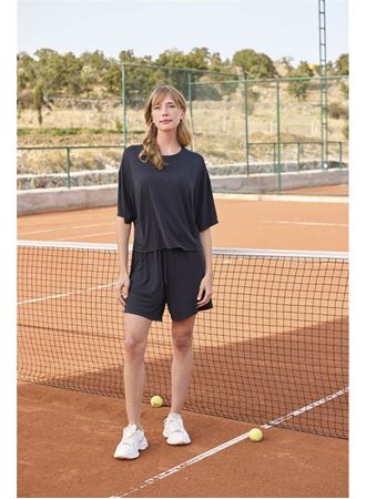 Kısa Kollu Bisiklet Yaka Alt Üst Takım